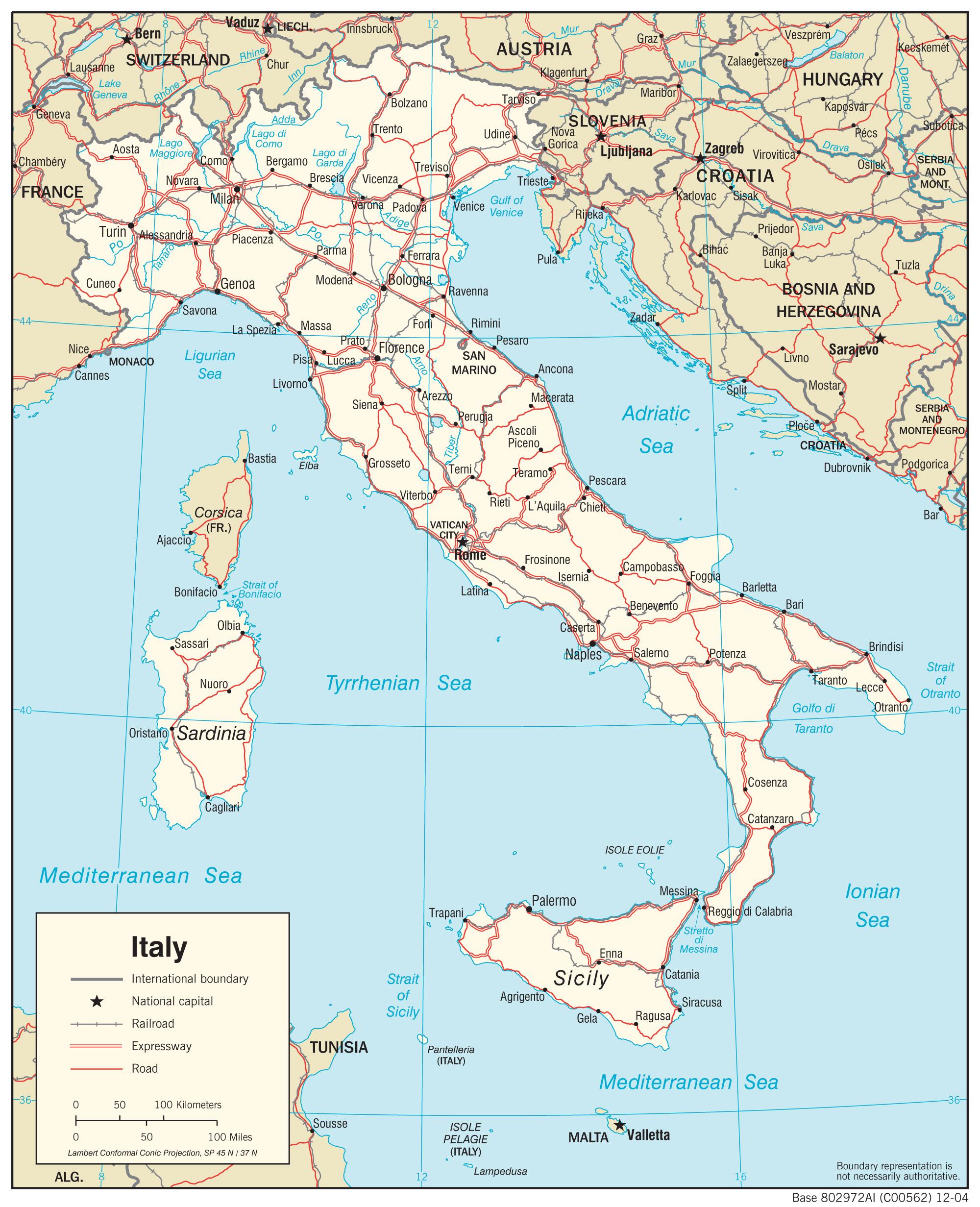 treviso italija mapa Interaktivna mapa Italije, gdje je Italija se nalazi na kartici  treviso italija mapa